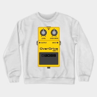 Boss OD-1 OverDrive Guitar Effect Pedal Crewneck Sweatshirt